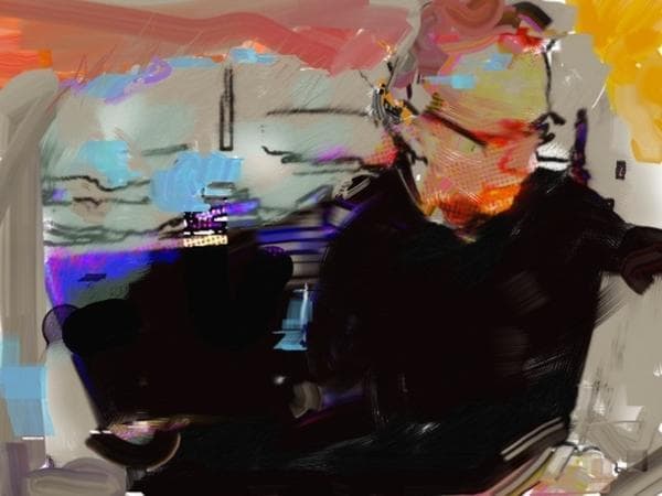 Dr. Isaac Kohane, self-portrait in digital and analog media