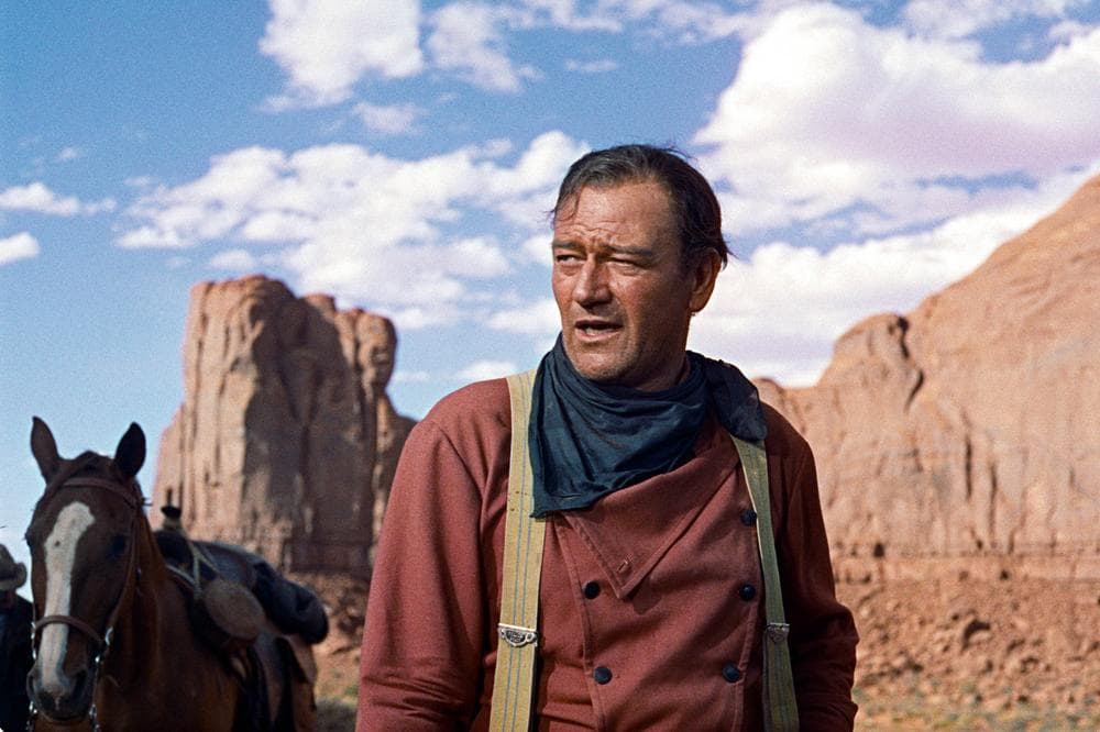 Actor John Wayne plays Ethan Edwards in the 1956 film "The Searchers." (AP/Warner Bros.)