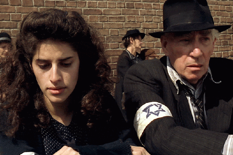 Jessica Kate Meyer in a scene in "The Pianist." (Courtesy)