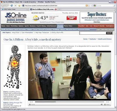 One In A Billion Web Site