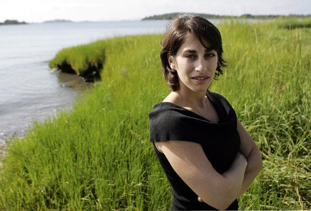 Carie Lemack, of Framingham, Mass., appears at a beach near the home of a friend, in Hingham, Mass. Lemack lost her mother Judy Larocque, on Sept. 11, 2001. (AP)