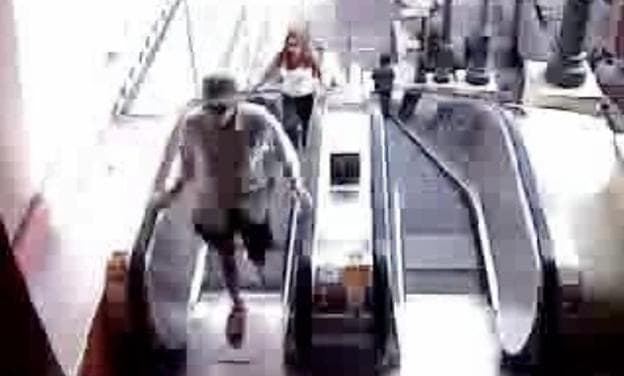 This image is taken from a 2006 surveillance video and shows what one tipster thinks is James 'Whitey' Bulger in San Diego. (Courtesy)