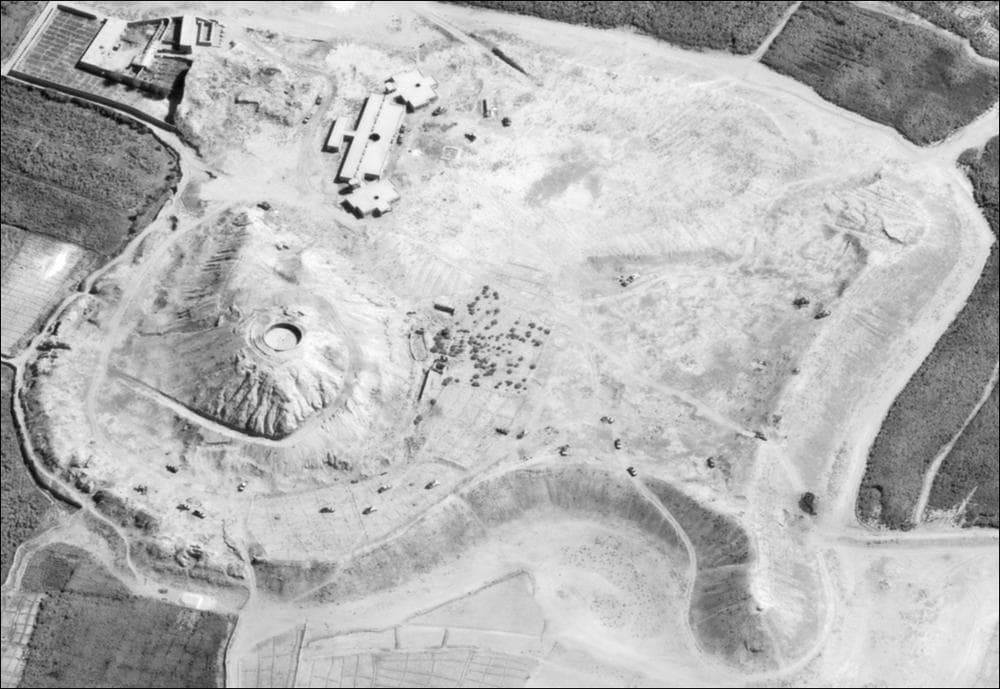 Aerial photo of Sperwan Ghar, near Kandahar, Afghanistan. (U.S. Army)
