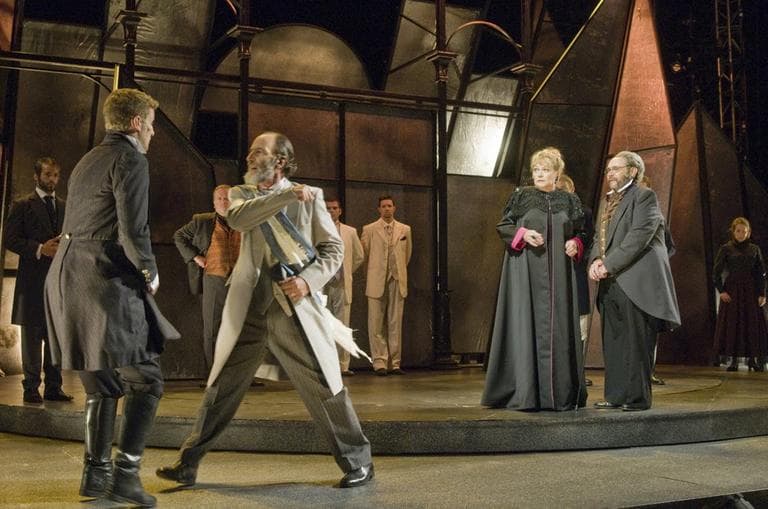 Actors in the Commonwealth Shakespeare Company's "All's Well That Ends Well" (Courtesy)