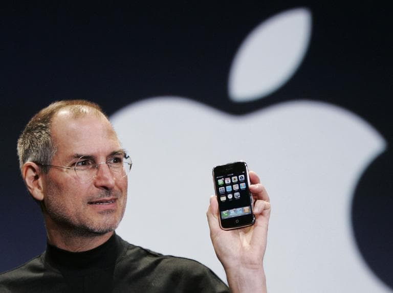 Apple CEO Steve Jobs died Wednesday at age 56 after a long battle with cancer. (AP)