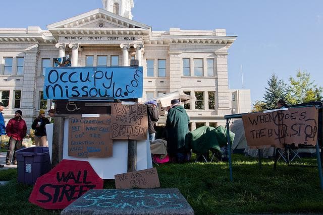 Wall Street Protests Take Root In Small Town America