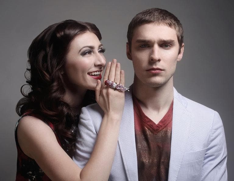 Amy Heidemann, left, and Nick Noon of Karmin (Courtesy)