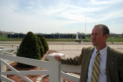 Chip Tuttle is the chief operating officer at Suffolk Downs. (WBUR File Photo)
