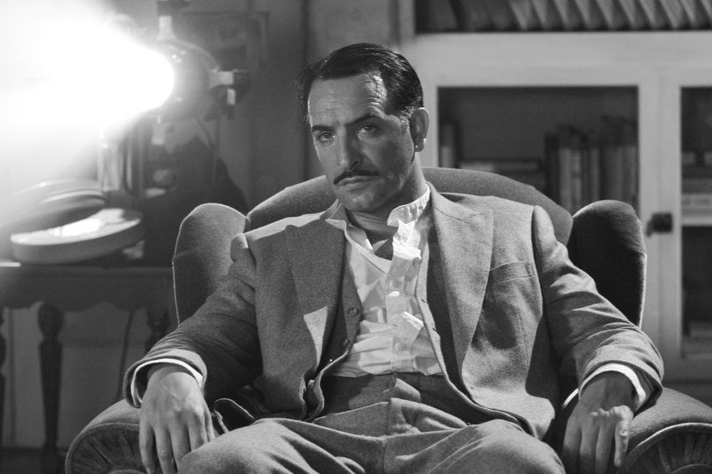 Jean Dujardin portrays George Valentin in "The Artist." (AP/The Weinstein Company)