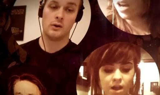 Eric Whitacre takes videos of people singing around the world and melds them into a virtual choir.