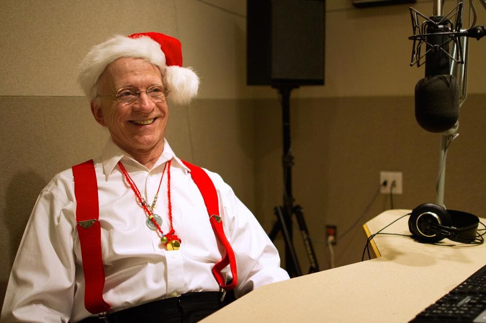 Ron Cohen, Robin's former choir director at the J.F.K. High School Choir in Plainview Long Island. (Robin Lubbock/Here &amp; Now)