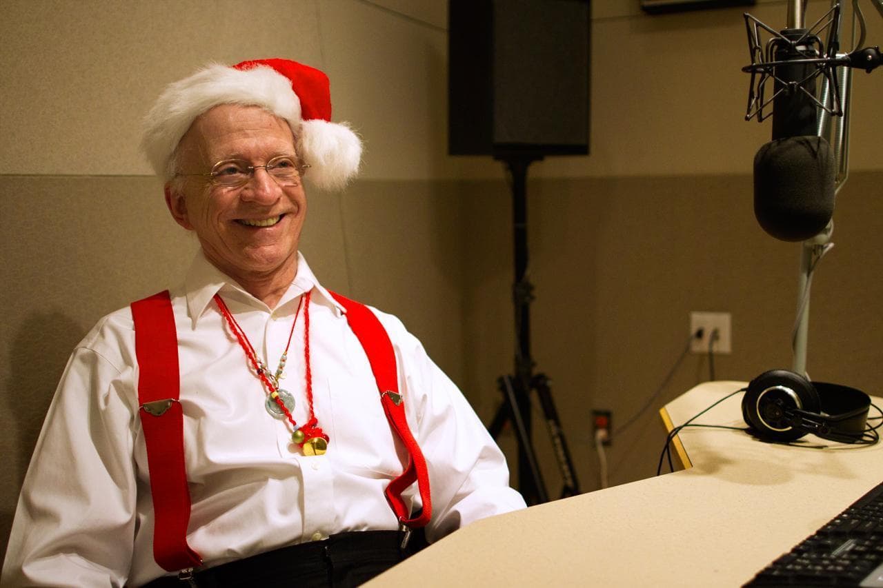 Ron Cohen, Robin's former choir director at the J.F.K. High School Choir in Plainview Long Island. (Robin Lubbock/Here & Now)