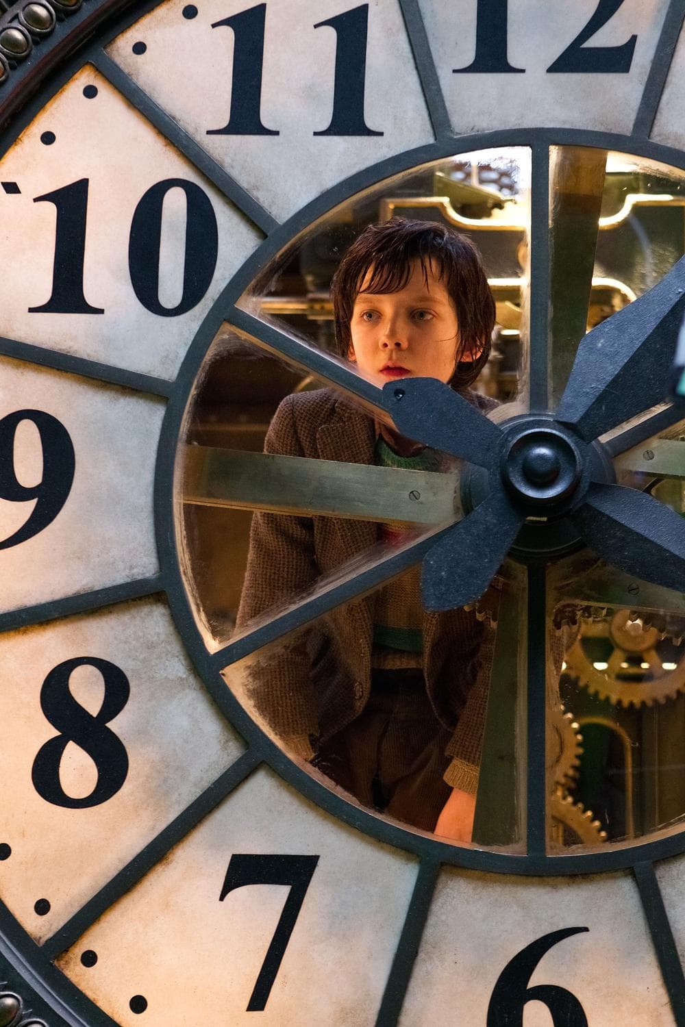 Asa Butterfield portrays Hugo Cabret in a scene from "Hugo." (AP/Paramount Pictures)