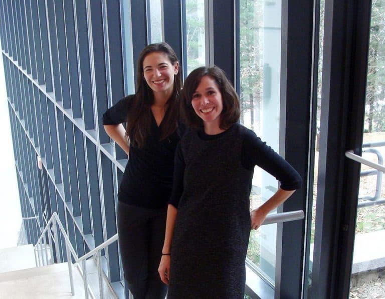 deCordova curator Dina Deitsch and guest curator Abigail Ross Goodman installed the biennial pieces in the galleries. (Courtesy)