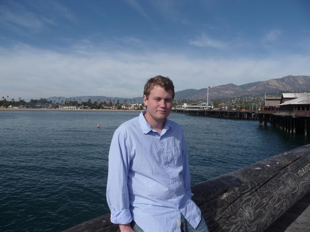 Filmmaker Nicholas Tolkien. (Karen Pelland/Here &amp; Now)