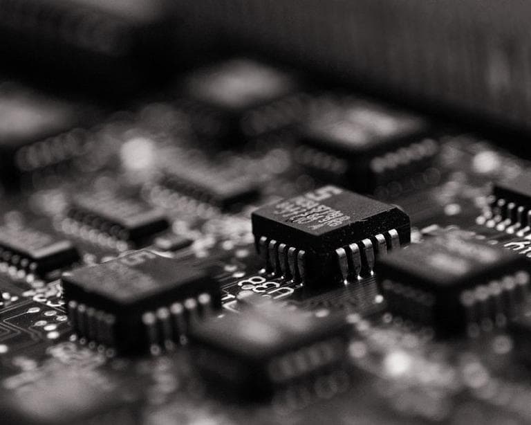 Computer circutboard. (Josh Rokman/Flickr)