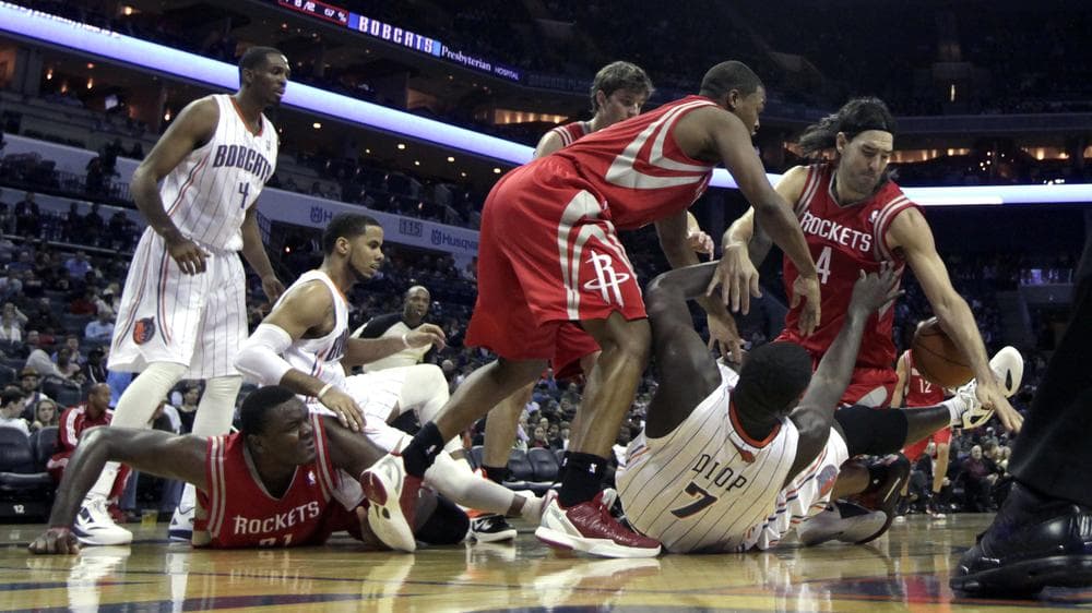 For most of the season, Derrick Brown, D.J. Augustin, DeSagana Diop, and the rest of the floundering Bobcats haven't been able to get out of their own way. (AP)