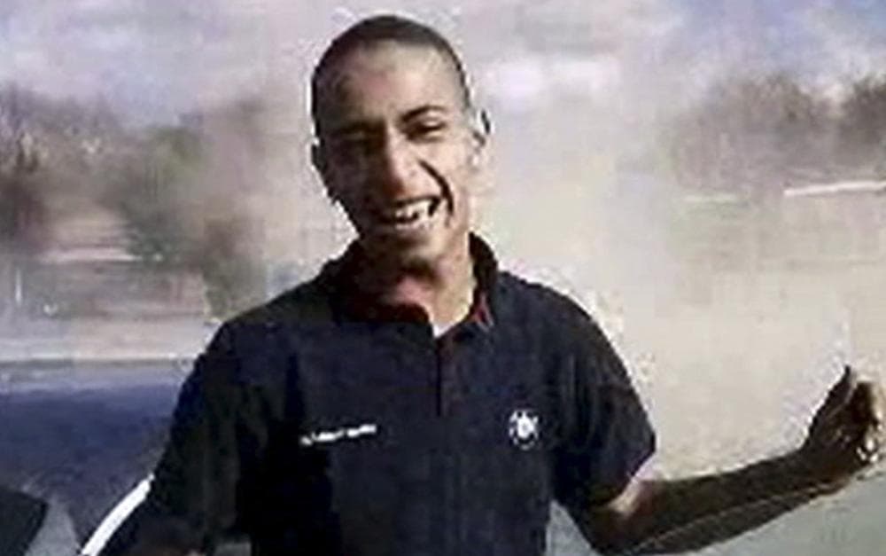 This undated and unlocated frame grab provided shows Mohamed Merah, the suspect in the killing of 3 paratroopers, 3 children and a rabbi in recent days in France. (AP/France 2)