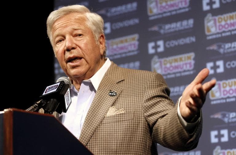 New England Patriots owner Robert Kraft (AP)