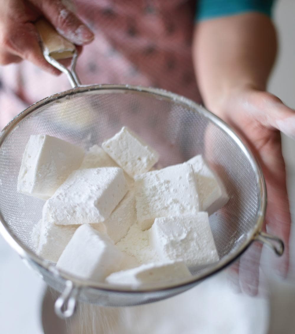 Classic vanilla marshmallows from the book "Marshmallow Madness!" by Shauna Sever. (Shauna Sever)