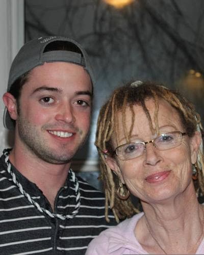 Author Anne Lamott and her son Sam. (Photo Sam Lamott)