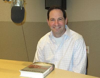Newton Author William Landay in the WBUR studio (Kathleen Mcnerney/WBUR)