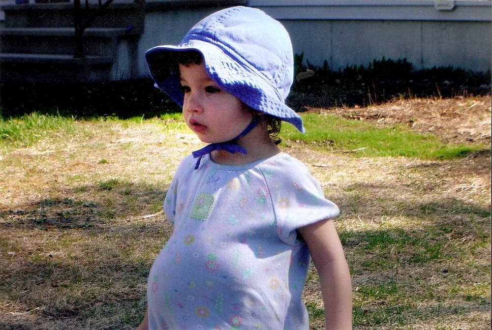 Riley as a toddler (Courtesy of Kristen Davis)