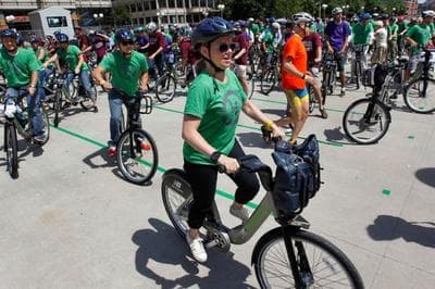 Study Finds Only 1 In 5 Bike-Share Cyclists Wears Helmet | WBUR News
