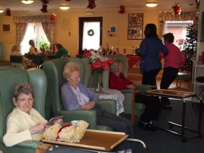 nursing home xmas