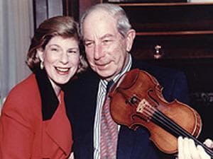 NPR Legal Affairs Correspondent Nina Totenberg, with her father, Roman (Courtesy)