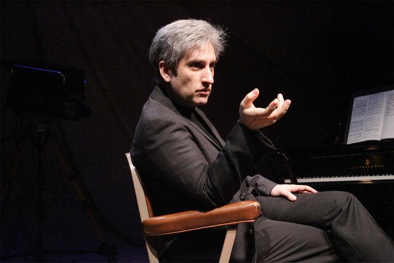 Hershey Felder as Leonard Bernstein in "Maestro: Leonard Bernstein" (Courtesy ArtsEmerson)