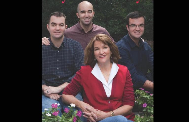 Author Bay Buchanan and her three sons.