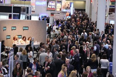 The conference room floor of the national cable show conference, Wednesday. (Flickr/Cable Show)