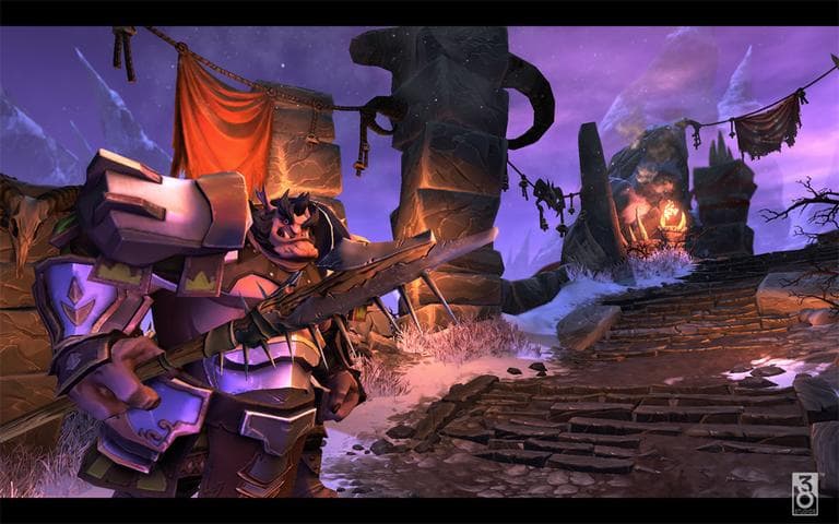 A screenshot of 38 Studios' "Project Copernicus." The so-called "massively multiplayer online game" was set to be released next year. (Courtesy) 