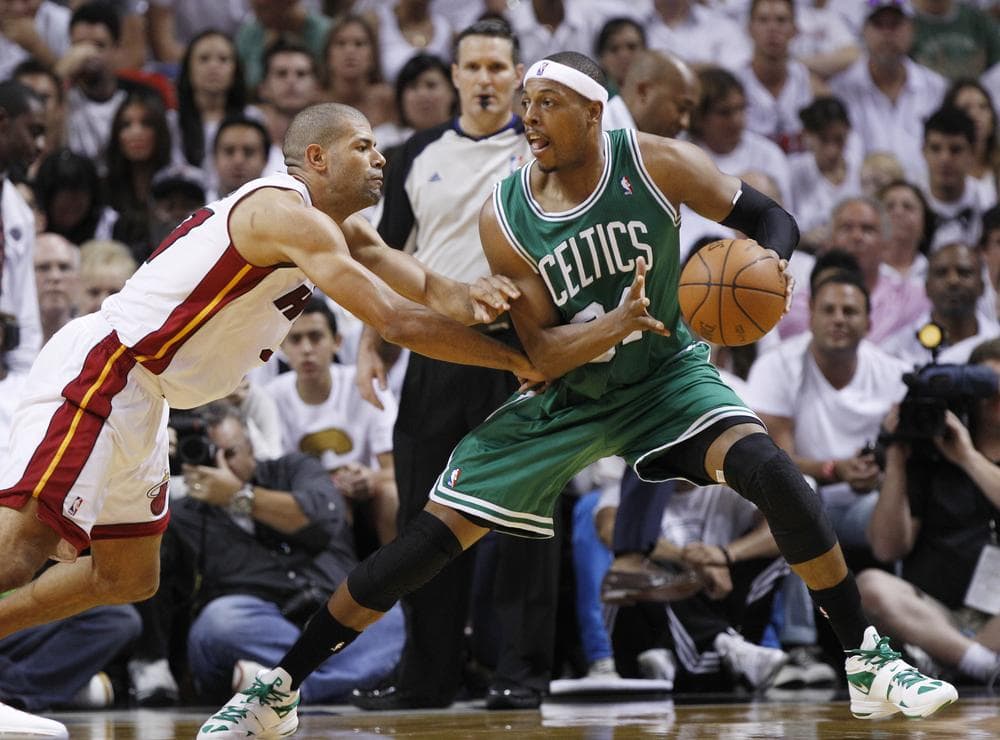 The Eastern Conference Finals have taken several twists and turns. The Celtics have a chance to clinch a spot in the NBA Finals Thursday night in Boston. (AP)
