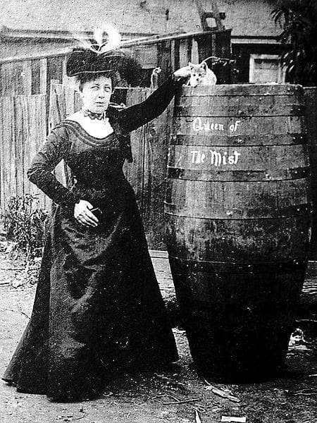 The First Person To Go Over Niagara Falls In A Barrel (And Survive ...