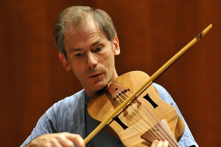 Garth Knox on the Medieval Fiddle (Dániel Vass / ECM Records)