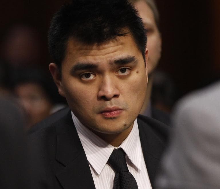 Jose Antonio Vargas is shown on Capitol Hill in Washington. (AP)