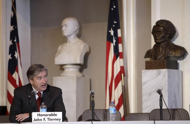 Rep. John Tierney, D-Mass. testifies at a hearing on the National Oceanic and Atmospheric Administration's wrongful fining of New England fisherman June 20, 2011. (AP)