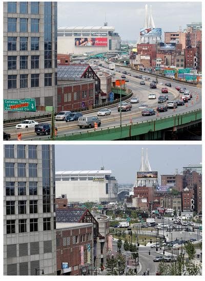 Boston Traffic: Before And After The Big Dig