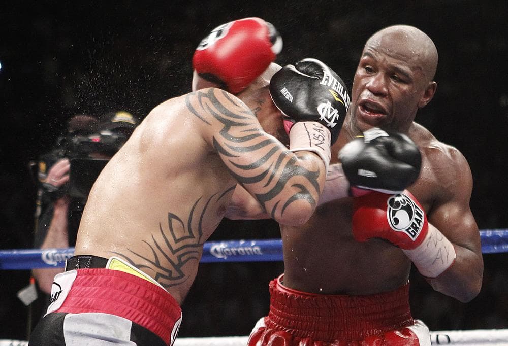 Floyd Mayweather Jr. may be in jail right now, but this year, he moved to the top of the list of the world's highest-paid athletes. (AP)