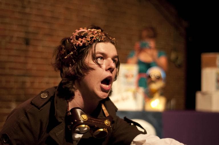 Zach Winston in "True Believers" (Courtesy Vagabond Theatre Group/Paul Cantillon)