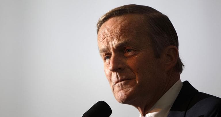 In this May 17, 2011 file photo, Rep. Todd Akin, R-Mo., announces his candidacy for U.S. Senate. On August 19, Akin said in a TV interview that women's bodies can prevent pregnancies in "a legitimate rape" and that conception is rare in such cases. (AP)