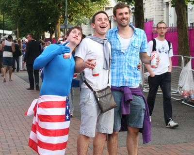 Sounds Of The U.S. - Japan Gold Medal Soccer Match