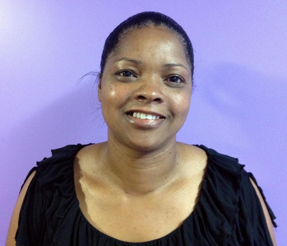 Pastor Arlene Hall, co-founder and vice president of Mothers for Justice and Equality. (Aayesha Siddiqui/WBUR)
