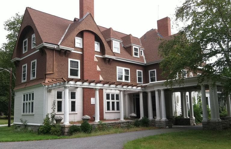 Oakhurst, a property in Northbridge owned by the Roman Catholic Diocese of Worcester (David Boeri/WBUR)