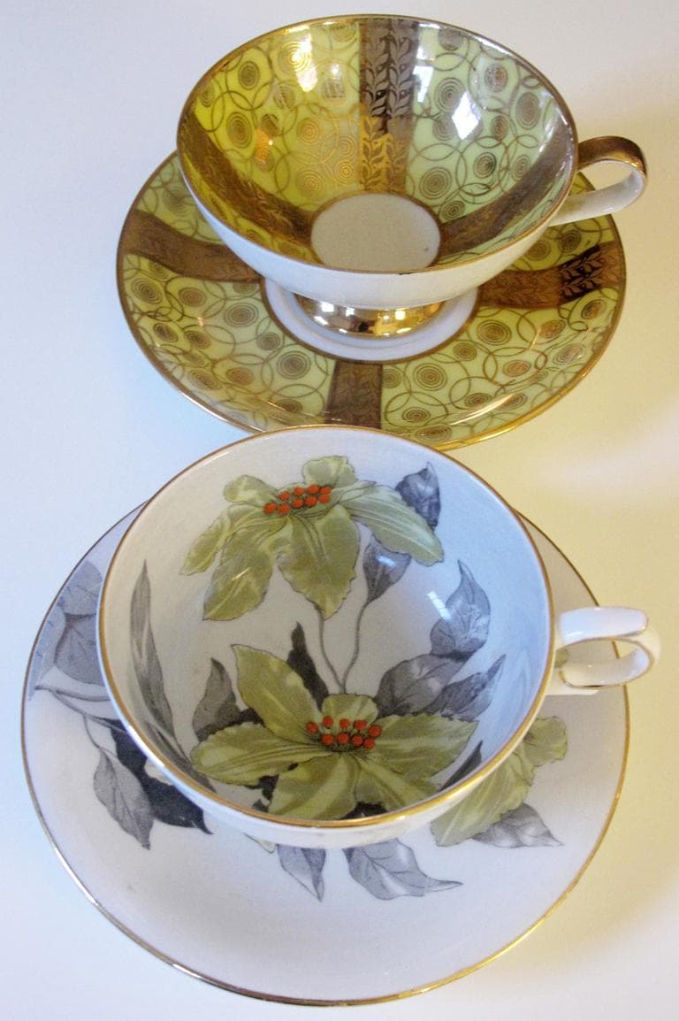 It didn’t matter that they didn’t match perfectly. Aunt Bernice was proud of how well they went together. (Cheryl Katz)