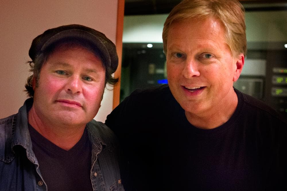 Martin and Tom (Jesse Costa, WBUR)