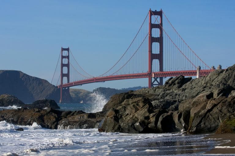The Golden Gate Bridge in San Francisco. (Alain Picard/Flickr)