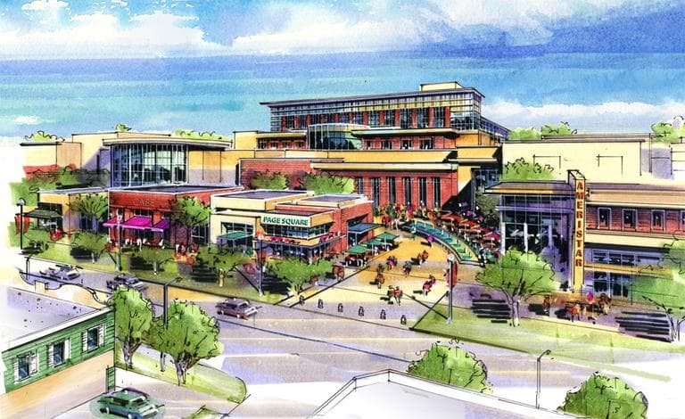 An artist’s rendering of Ameristar's proposed Springfield casino